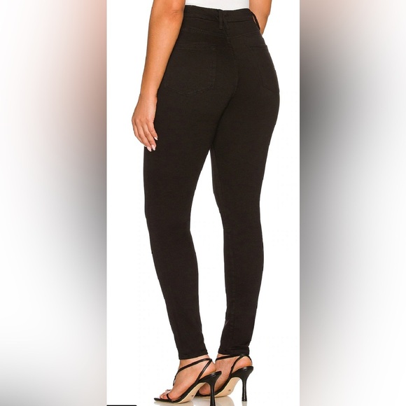 Good American Good Legs Skinny Jean in Black - Size 6 - Picture 6 of 12